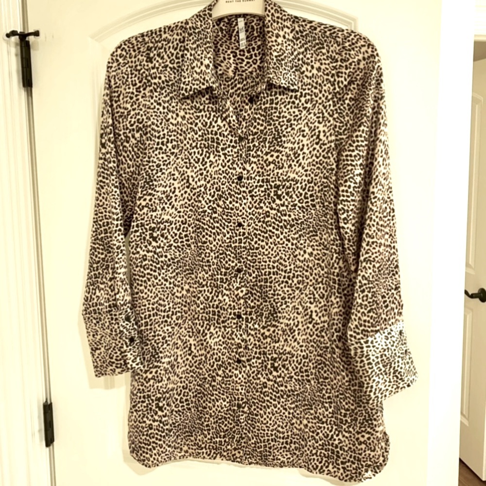 Zara Leopard Tunic